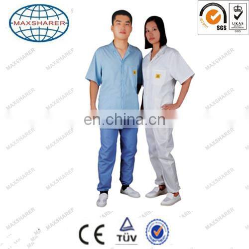 Maxsharer direct manufacture esd antistatic shirt with good breathability