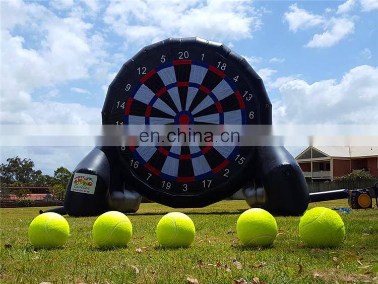 Durable adult giant inflatable dart board