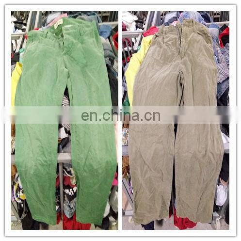 Fashionable Italian Used Men Sports Slacks and cheap used clothes
