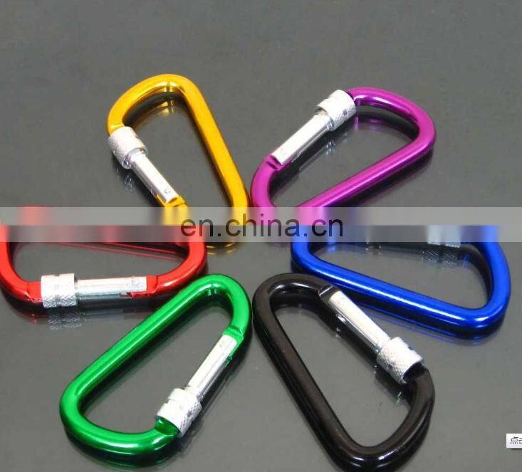 Hot sales Aluminum locking carabiners