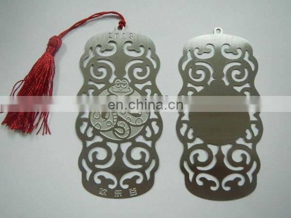 lobster promotional silver metal bookmarks