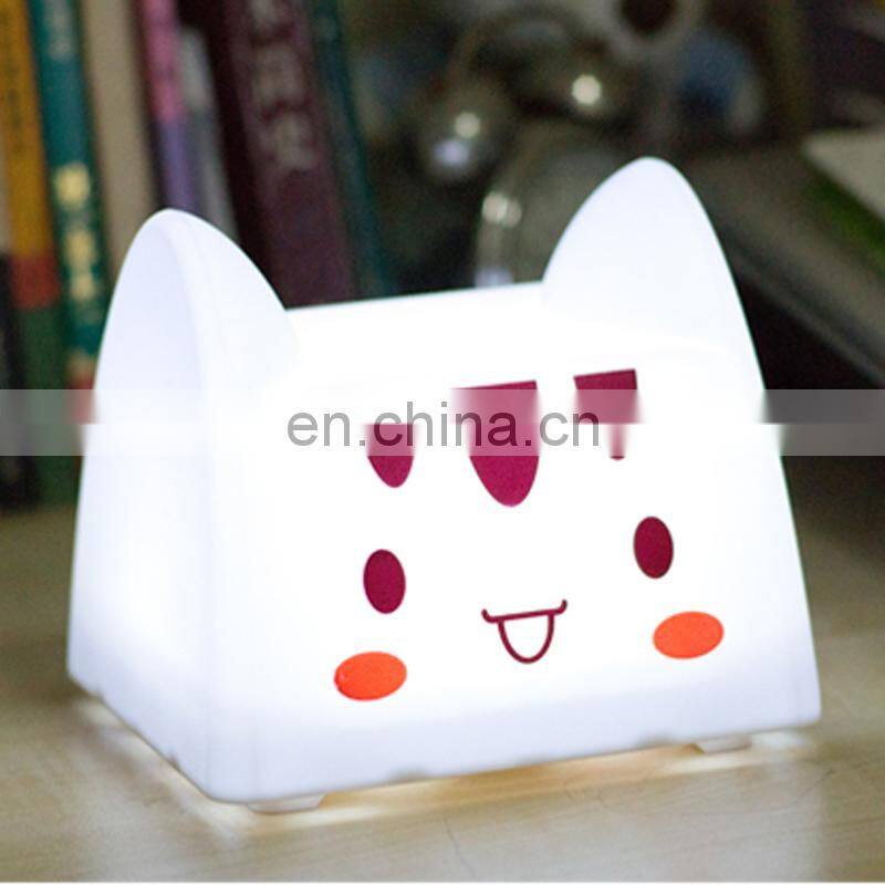 Cute Animal Cartoon Design USB Rechargeable Patted Lights