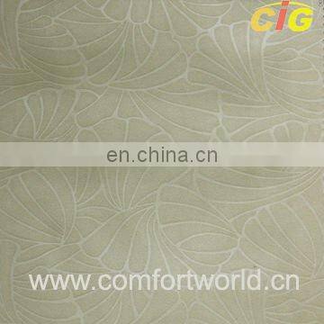 Fashion new design colorful home products textile flock polyester nylon fabric