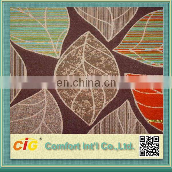 2019 New Design Hot Selling Velvet Jacquard Polyester Sofa Fabric