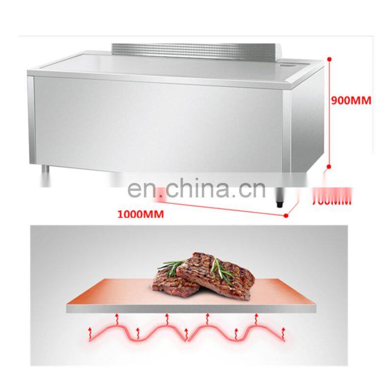Industrial Made in China Teppanyaki Food Frying Machine teppanyaki grill and buffet frying machine for Japanese restaurant