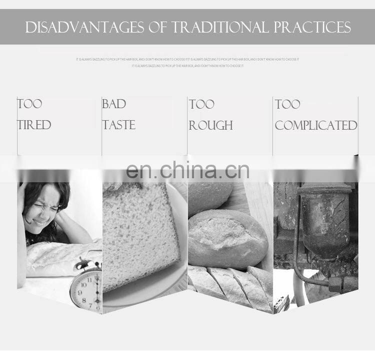 Electric baguette toast french bread making machine