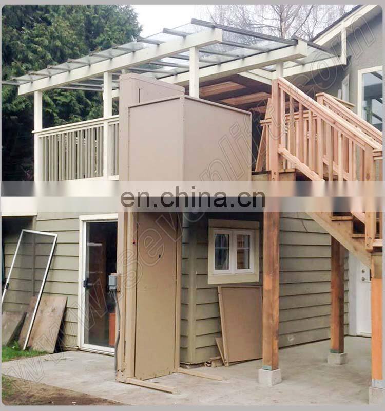 7LSJW Shandong SevenLift low price hydraulic home man lift table for disabled