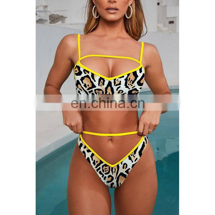 Leopard 2019 Swimsuit Brazilian bikinis woman swimwear set beautiful women sexy bathing suit