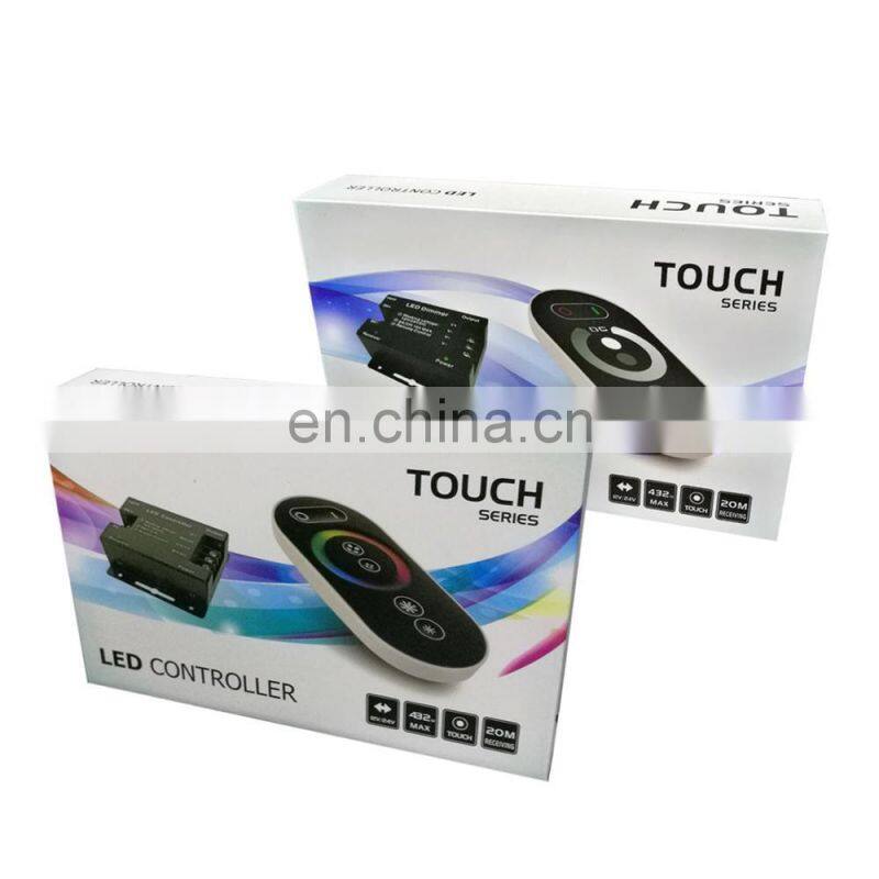 Good quality touchable 3ch wireless dimmable led controller with rf remote
