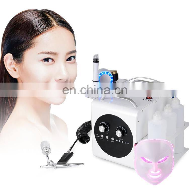 Factory new design facial cleaning machine oxygen jet peel small bubble skin machine