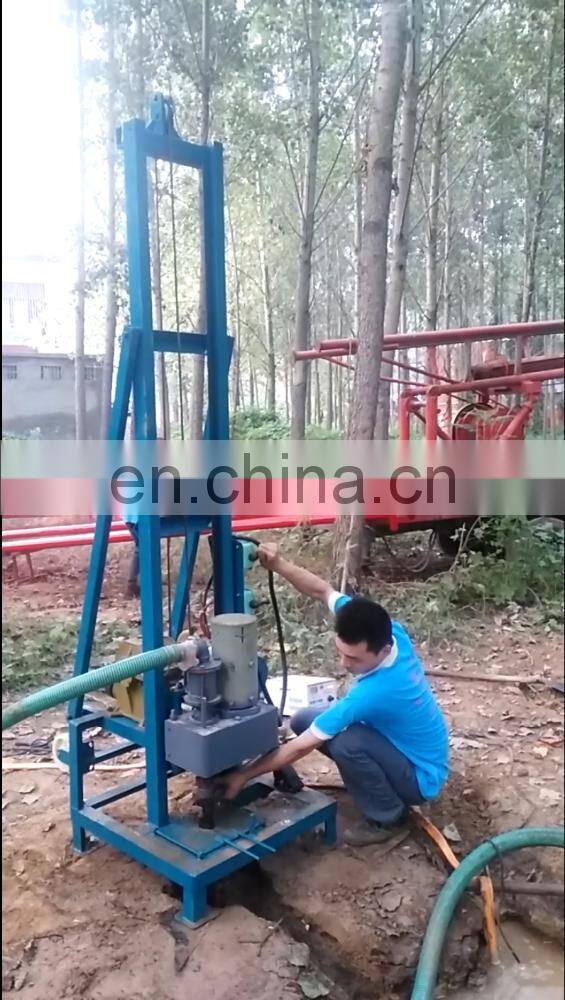 100m water well drilling rig ,tractor drilling machine with mud pump and all accessories