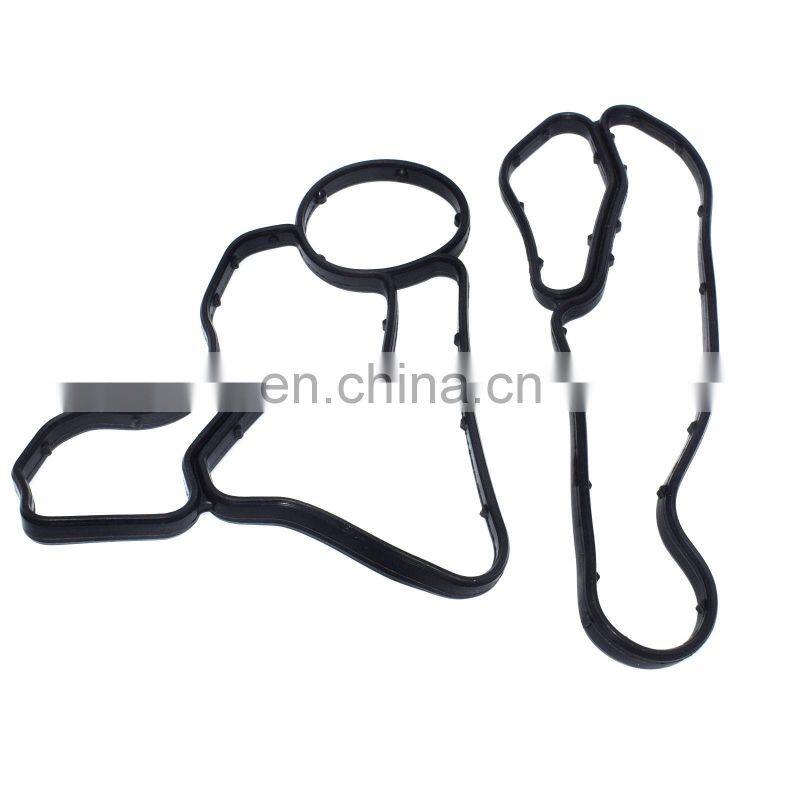 KIT Engine Oil Filter & Cooler Housing Gasket Seal for BMW E60 E90 E91 325i 11427525335