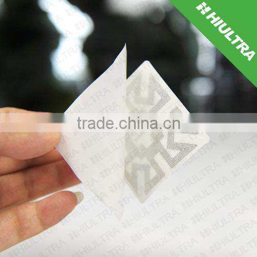 Adhesive back nfc paper sticker