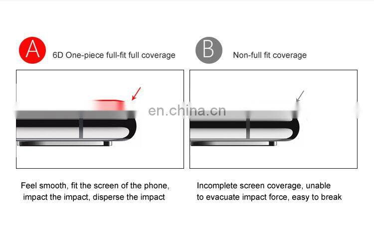 Screen Film 3D/5D/6D Curved 9H Tempered Glass screen protector for HUAWEI P30 for iPhone 6/7/8 plus mobile phone for Honor 8C
