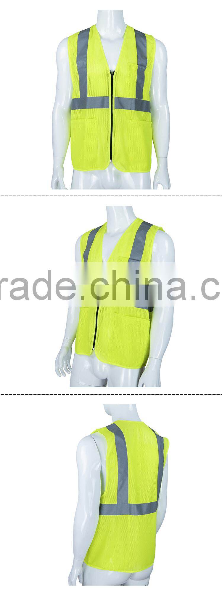 Cheap high visible road safety reflective vest RF002-1