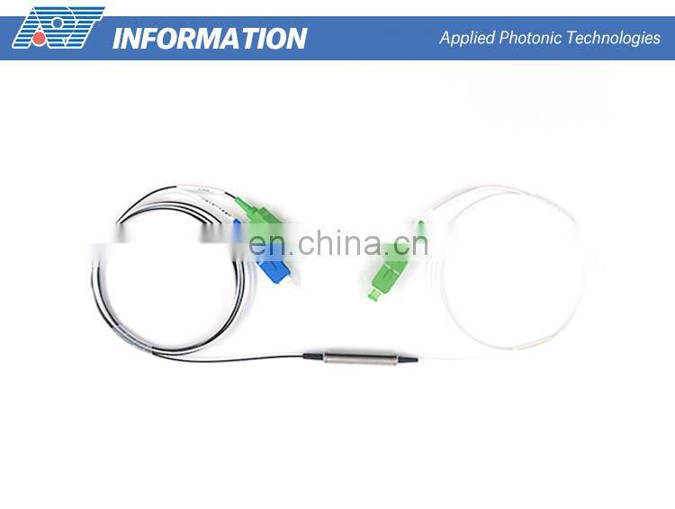 Factory Supply WDM 1310 / 1490 / 1550nm Fiber Optic Coupler, Optical Fiber Splitter Loss