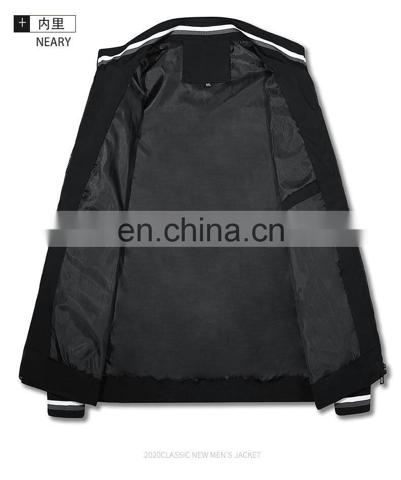 Factory wholesale new style casual jacket for men slim coat spring and autumn men's cloth trend thin men's jacket