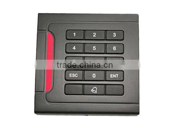 RFID proximity wiegand26 door access control reader with waterproof smart card machine