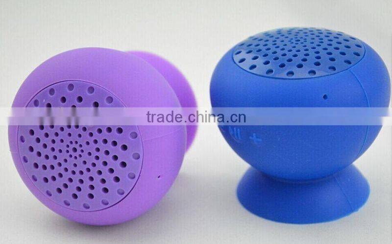fashional portable shenzhen vatop bluetooth speaker with suction cap
