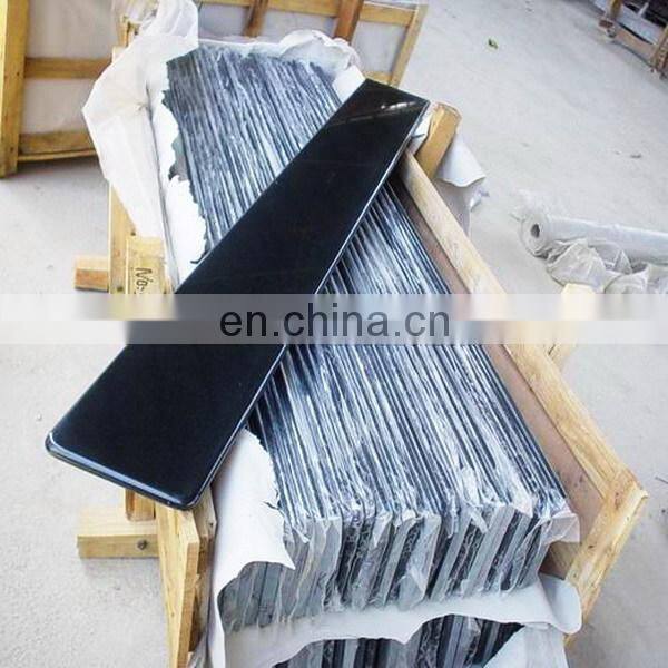 Hot selling zimbabwe black granite floor tiles black gold granite