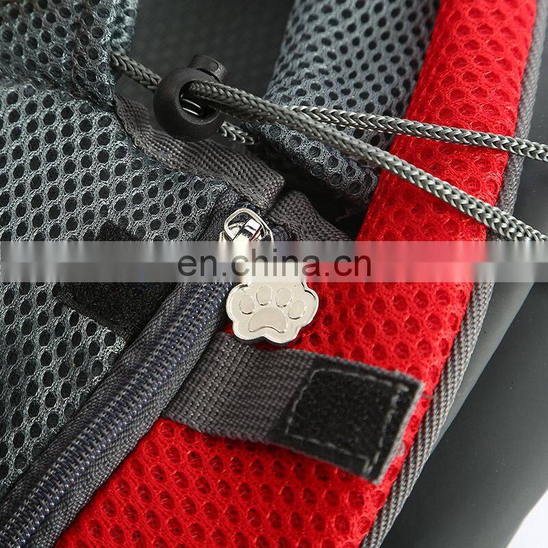 Breathable Pet Dog Carrier Outdoor Travel Pouch Mesh Oxford Single Shoulder Bag Sling Comfort Travel Tote Shoulder Bag