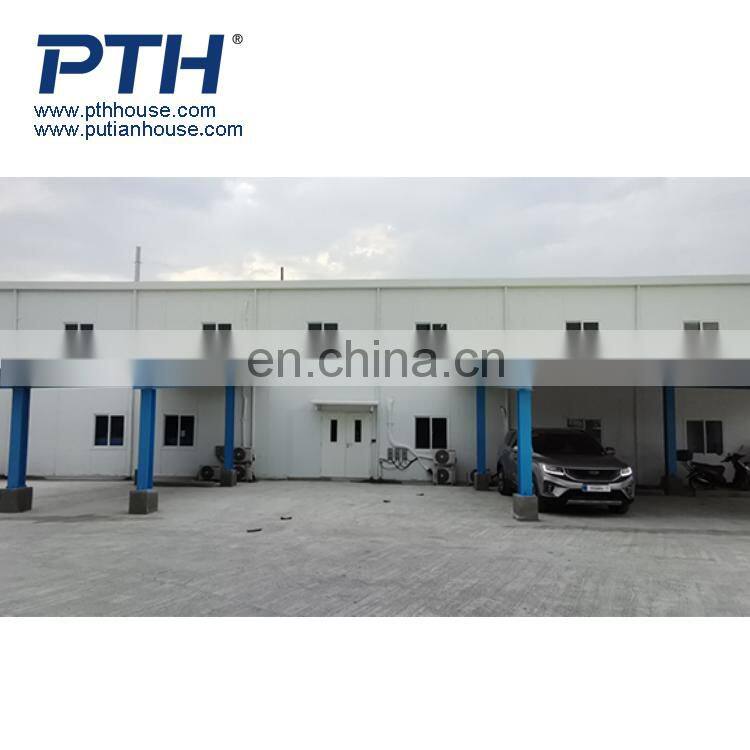 Standard Prefab House Construction Villa Warehouse/Workshop/Hanger/Garage/Aircraft Steel Structure