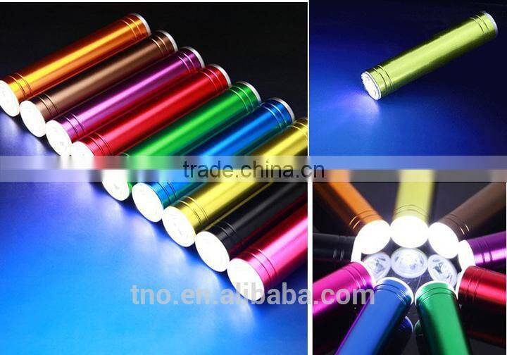 Custom lipstick power bank 2600mAh portable mobile charger for smart phone