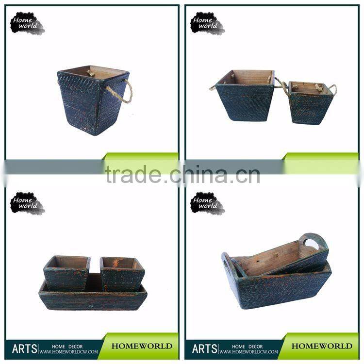 Hot Sale New Product Mini Cottage Christmas Decor Fancy Flower Pot