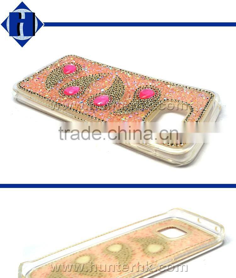 Girlish Full Diamond TPU Case For Samsung S6 Edge