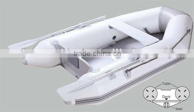 Hypalon/PVC CE Plywood floor 300 Dinghy Inflatable Boat