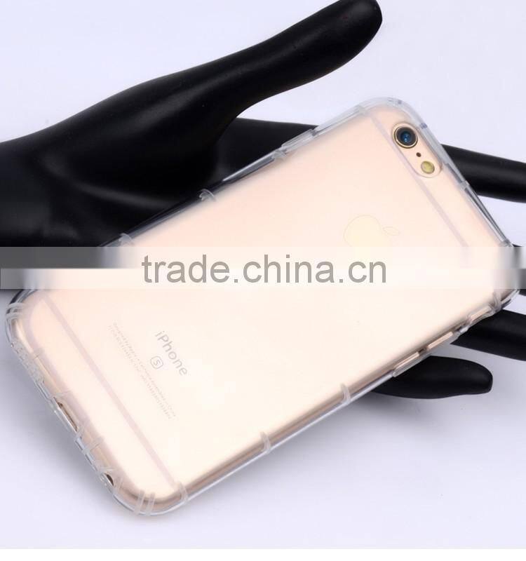 mobile phone bumper silicon case for iphone6s with shockproof function