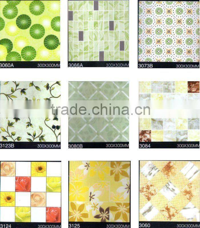 Polished tile crystal, Art polished tiles, Vitrified Tiles, 300*300
