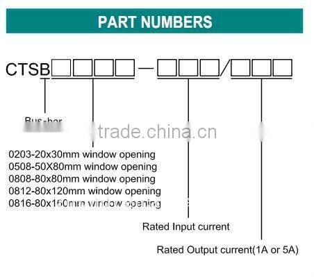 Split core CT Current Transformer
