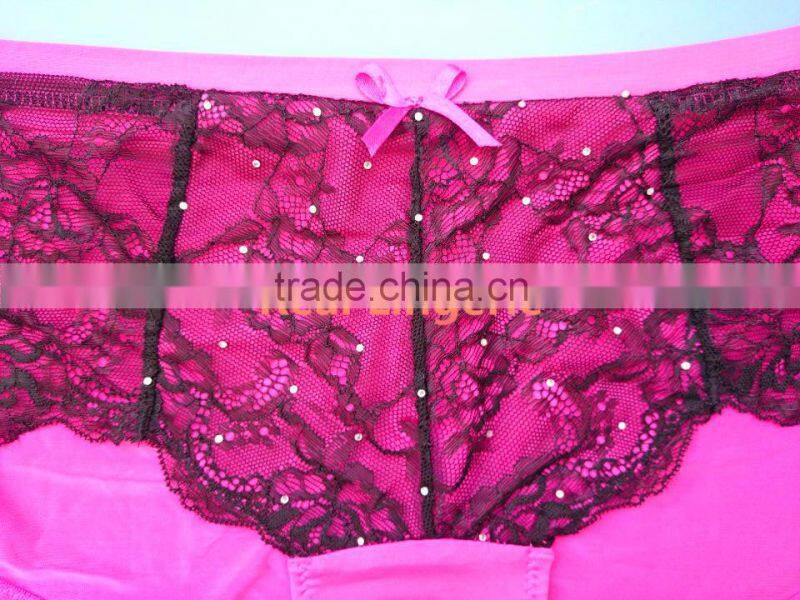 Sexy Plus Size Underwear Set, Microfiber Bra Set