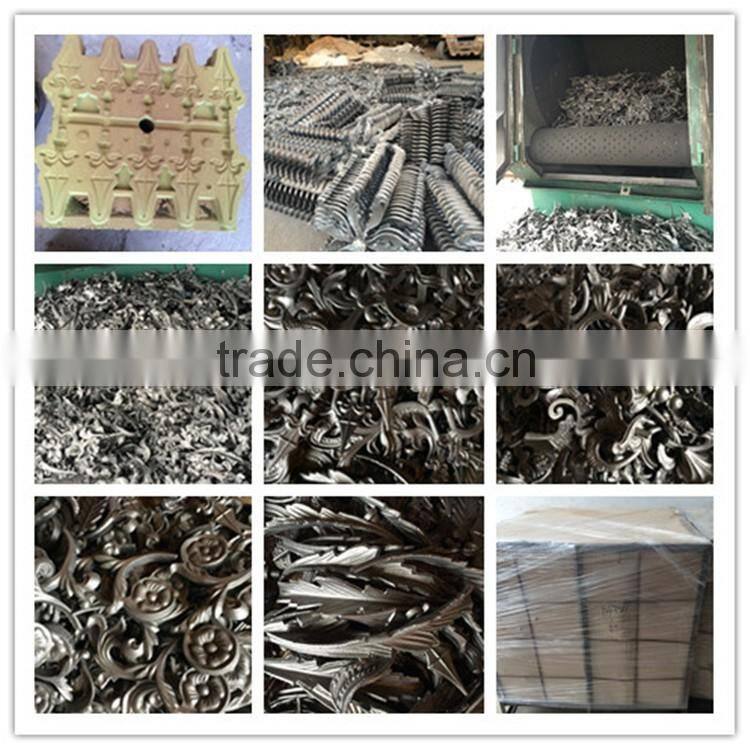 factory hand forged iron casting steel leaves