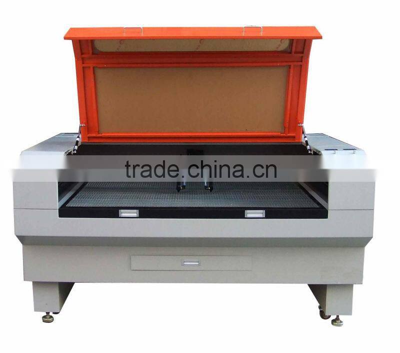 LB-CE linear axis or synchronous belt PU leather 50w co2 laser engraving and cutting machine