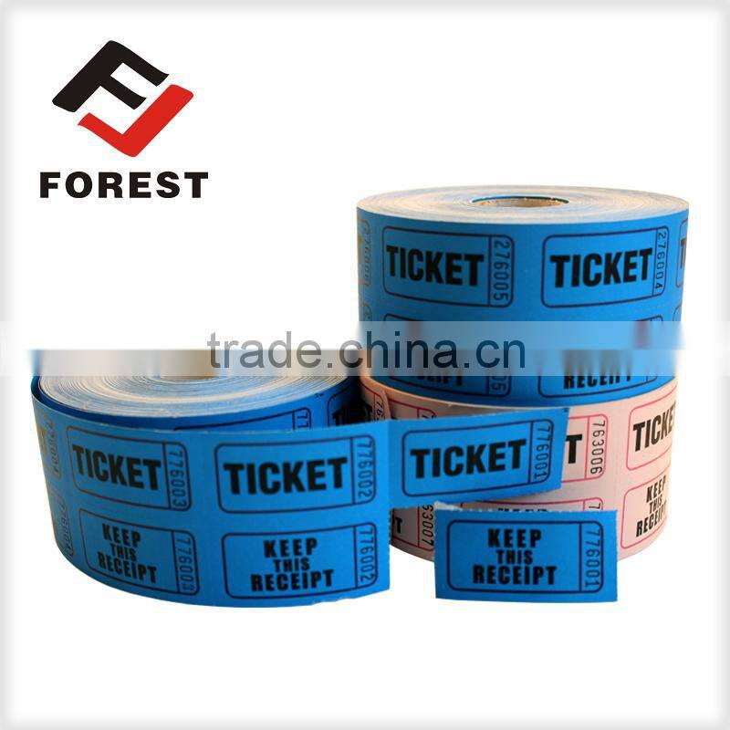 Supply cheap price high quality dance distributed lottery drawing tickets