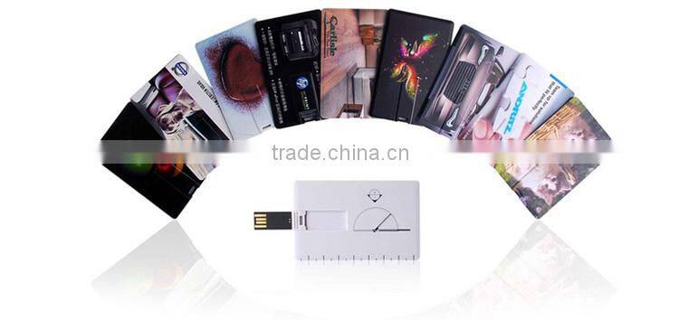 card shape usb flash drive portable memory custom usb business card