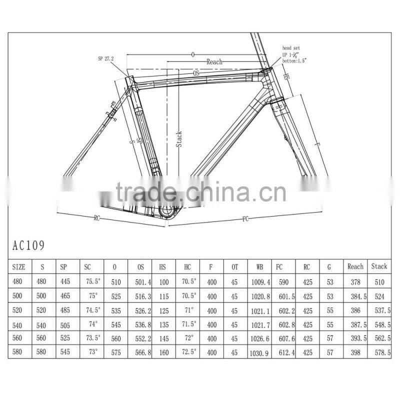 2015 carbon disc brake cyclocross frame DI2 disc carbon CX frame
