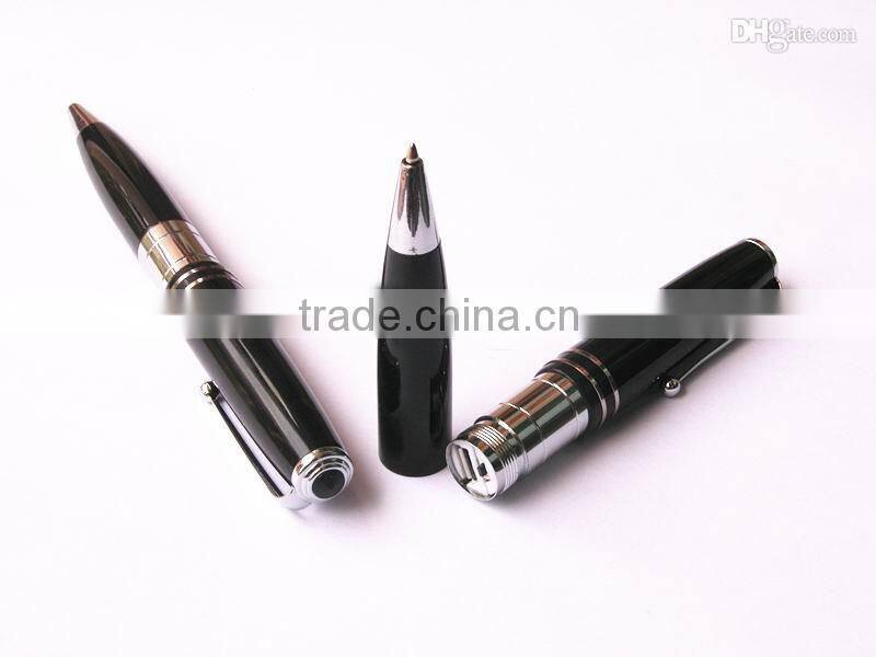 Metal Bluetooth Pen hidden Micro Earpiece For Communication