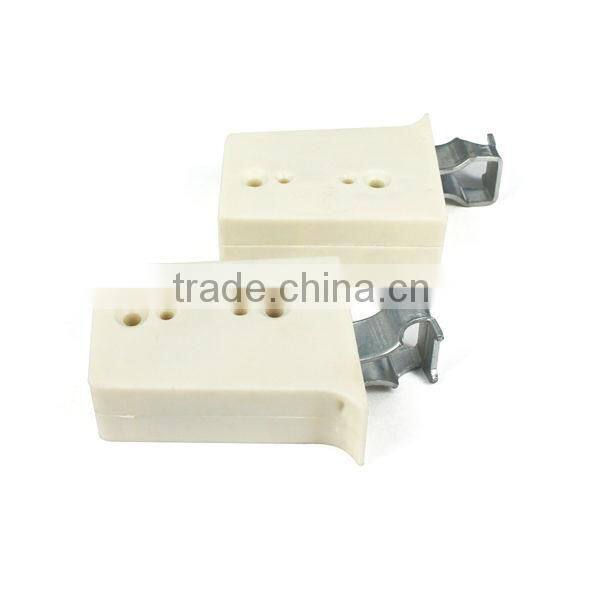 Plastic concealed cabinet hangers