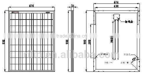 85W Solar Panel 18V, poly crystalline, flexibile dimension is acceptable, Ningbo Ring Solar CO., LTD