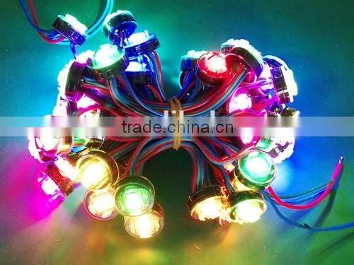 12mm punch hole hot sale LED sign letter 5V LED pixel ws2811