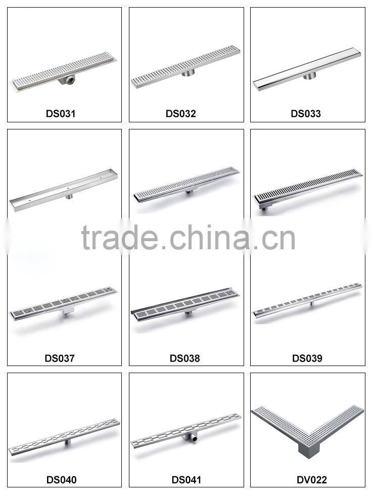 self manufacture sanitary floor drain brushed
