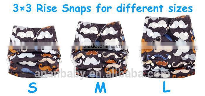 Cartoon Cloth Diapers for Bebe Diapers Manufacture