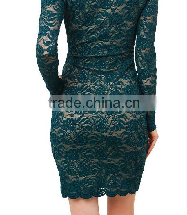 2016 v-neck dress european brand dresses elegant dress women