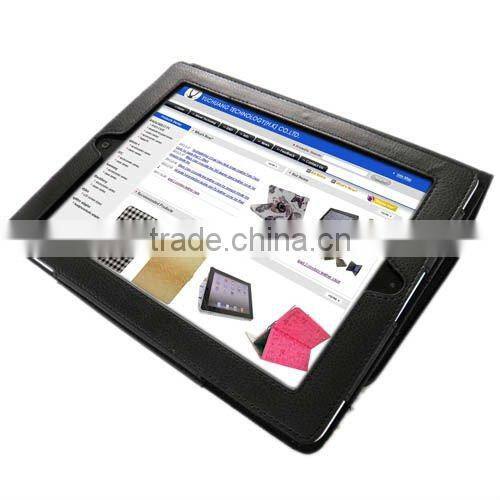 PU Leather Case Cover With Stand for SAMSUNG GALAXY TAB 2 10.1 P5100 Black