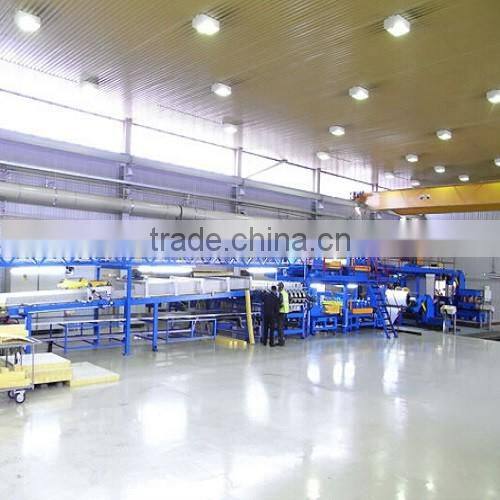 EPS sandwich panel roll forming machine PU coated roofing tile sandwich forming machine