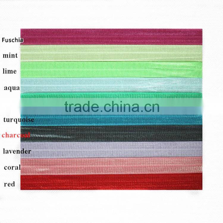 Colorful 3/4 Lace Frilly Elastic Headband For Hair Decoration