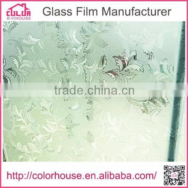 NEW ARRIVAL 3D pattern window film wholesale self adhesive vinyl film